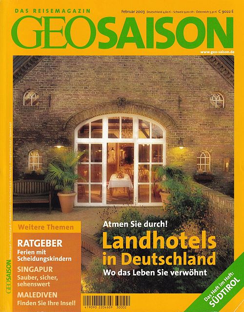 GeoSaison - Landhotels in Deutschland 