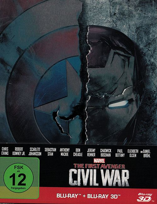 The First Avenger - Civil War [Blu-ray 3D]