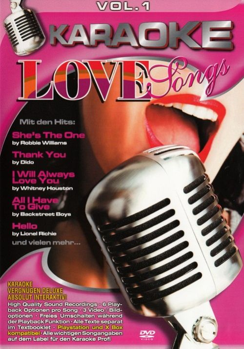 Karaoke - Love Songs [DVD]