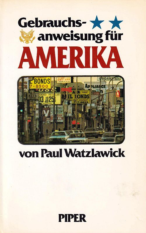 Gebrauchsanweisung für Amerika