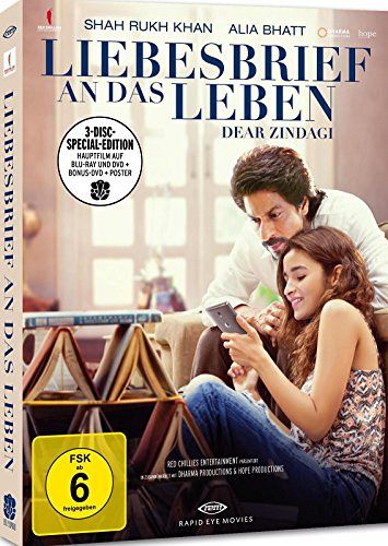 Liebesbrief an das Leben - Dear Zindagi [Blu-ray]