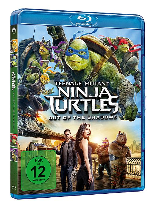 Teenage Mutant Ninja Turtles 2 - Out of the shadows [Blu-ray]