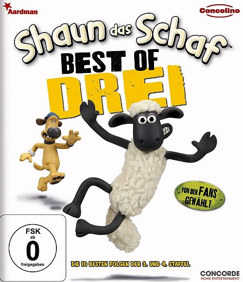 Shaun das Schaf - Best of Drei [Blu-ray]