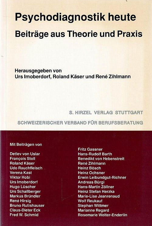 Psychodiagnostik heute