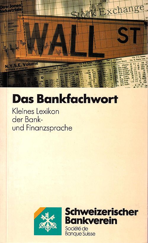 Das Bankfachwort
