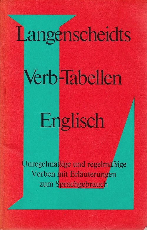Langenscheidt Verb-Tabellen