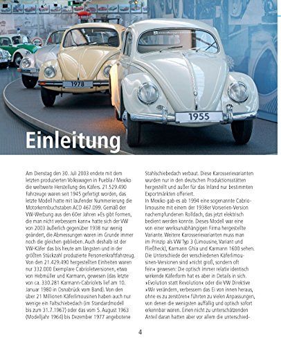 Volkswagen Käfer - Limousinen 1938-2003
