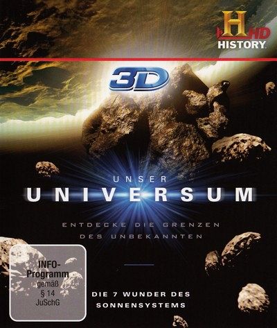 Unser Universum - Die 7 Wunder des Sonnensystems [Blu-ray 3D]