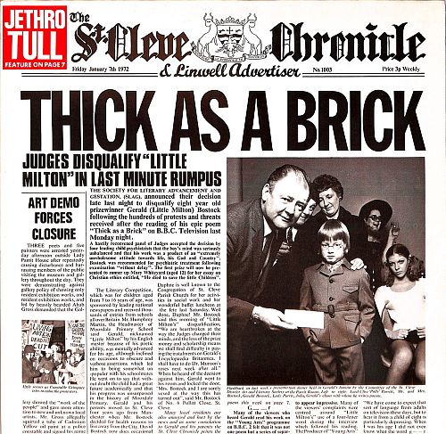 Thick as a brick [Vinyl]