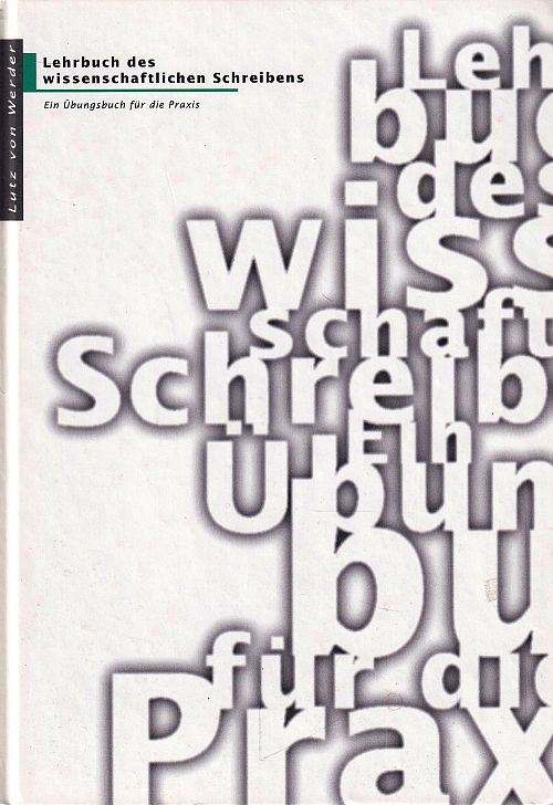 Lehrbuch des wissenschaftlichen Schreibens
