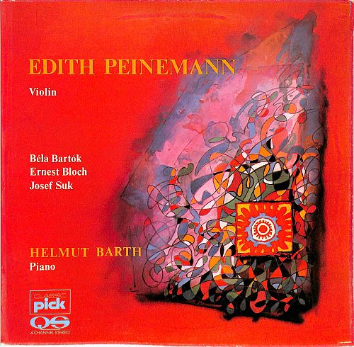 Edith Peinemann - Violin - Helmuth Barth - Piano [Vinyl]