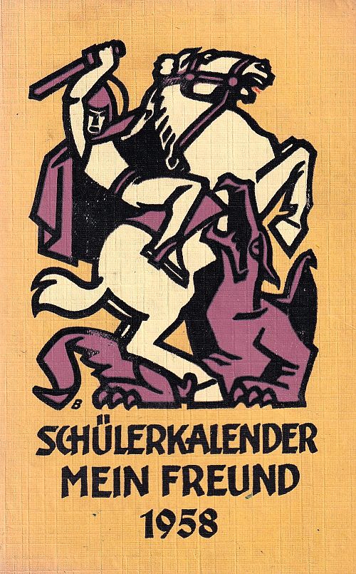 Schülerkalender Mein Freund 1958