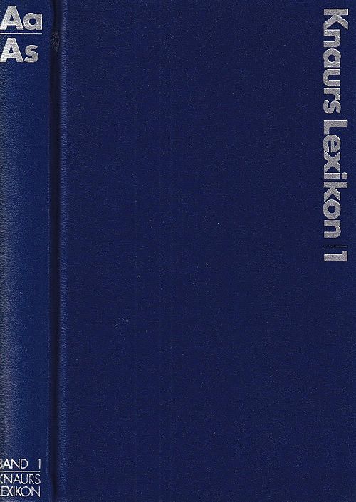 Knaurs Lexikon - Band 1