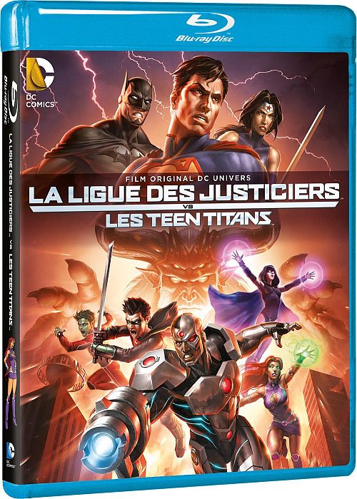 La ligue des justiciers vs les Teen Titans [Blu-ray]