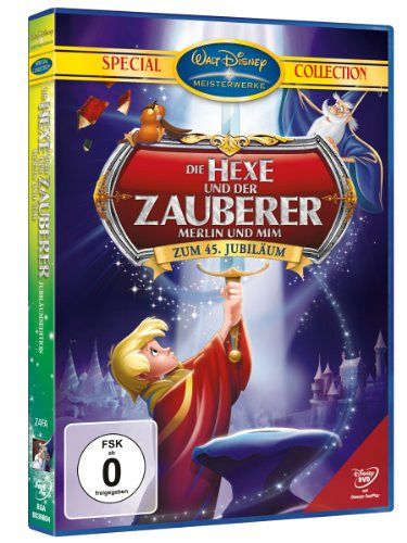Die Hexe und der Zauberer - Merlin und Mim [DVD]