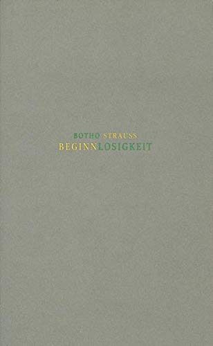 Beginnlosigkeit. Reflexionen über Fleck und Linie