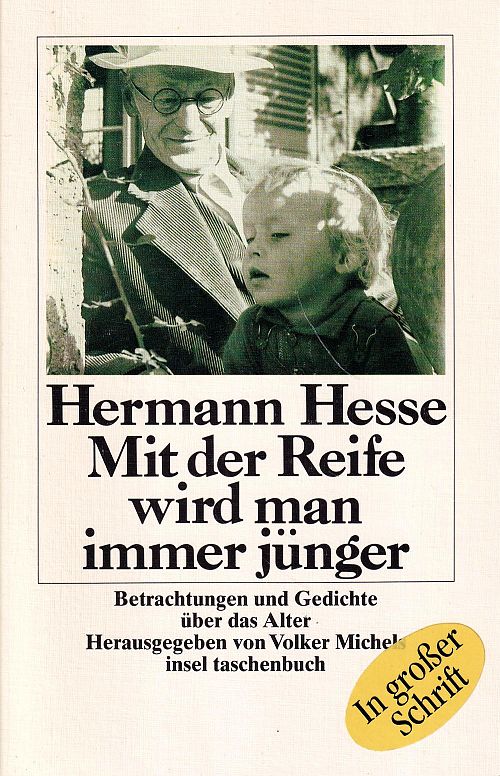 Mit der Reife wird man immer jünger