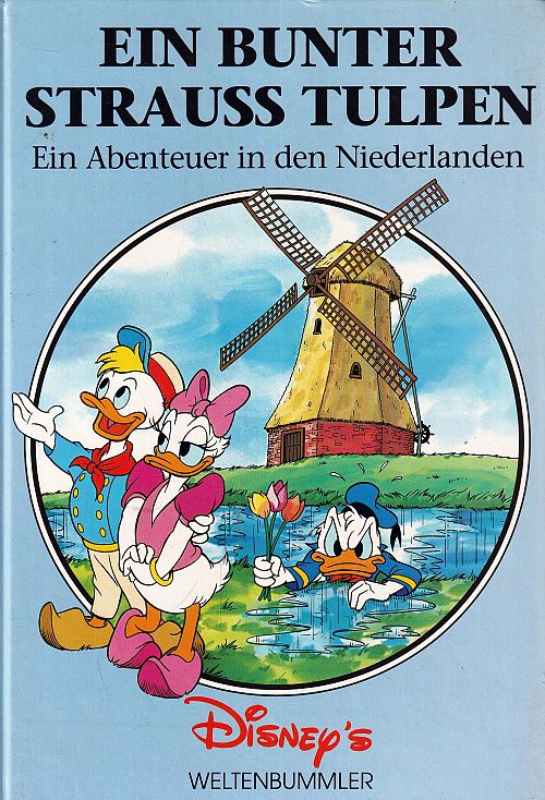 Ein bunter Strauss Tulpen