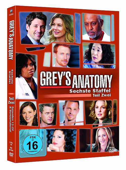 Grey's Anatomy - Staffel 6.2 [DVD]