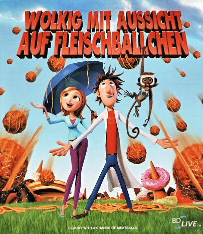 Wolkig mit Aussicht auf Fleischbällchen [Blu-ray]