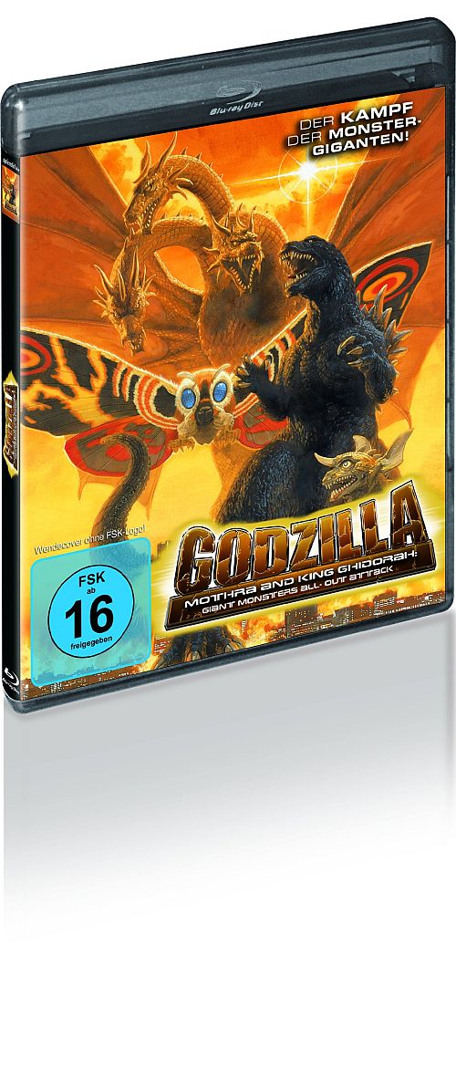 Godzilla, Mothra and King Ghidorah [Blu-ray]