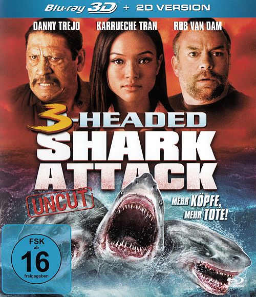 3-Headed Shark Attack [Blu-ray 3D]