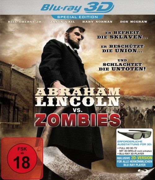 Abraham Lincoln vs. Zombies [Blu-ray 3D]