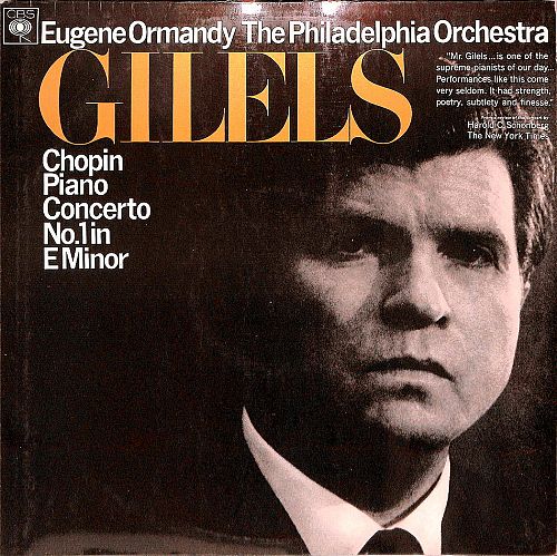 Piano Concerto No.1 In E Minor [Vinyl]