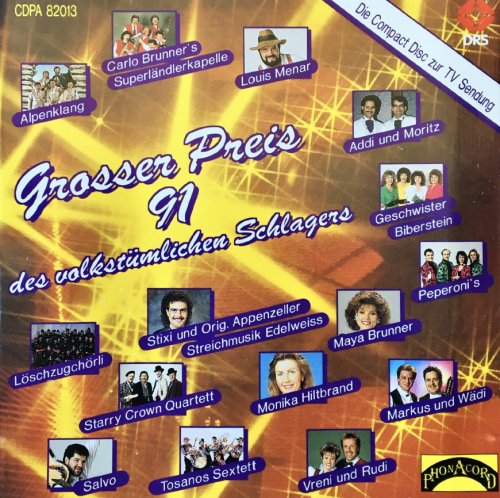 Grosser Preis des Volkstümlichen Schlagers 91 [CD]