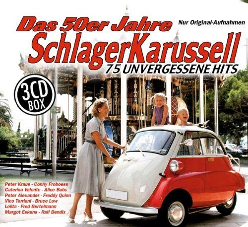 Das 50er Jahre Schlager Karussell - 75 unvergessene Hits [CD]