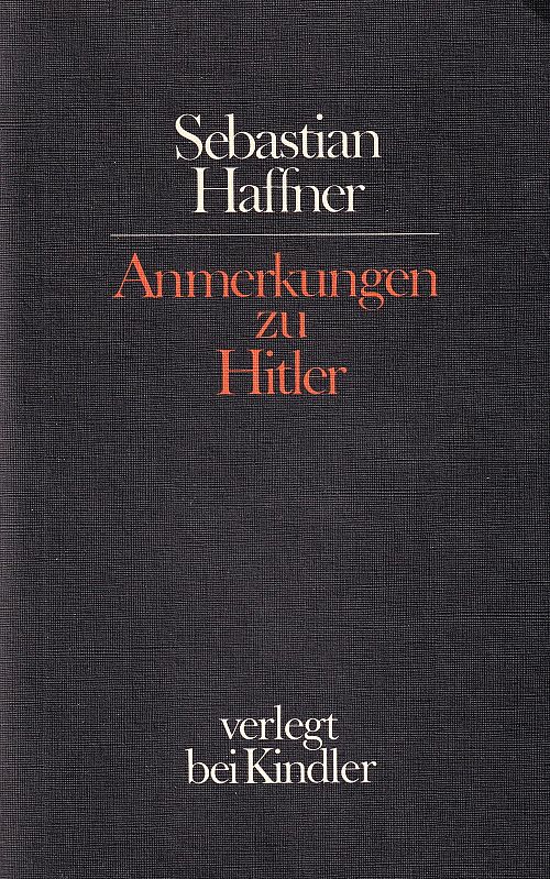 Anmerkungen zu Hitler
