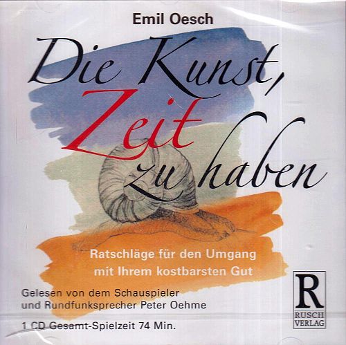 Die Kunst, Zeit zu haben