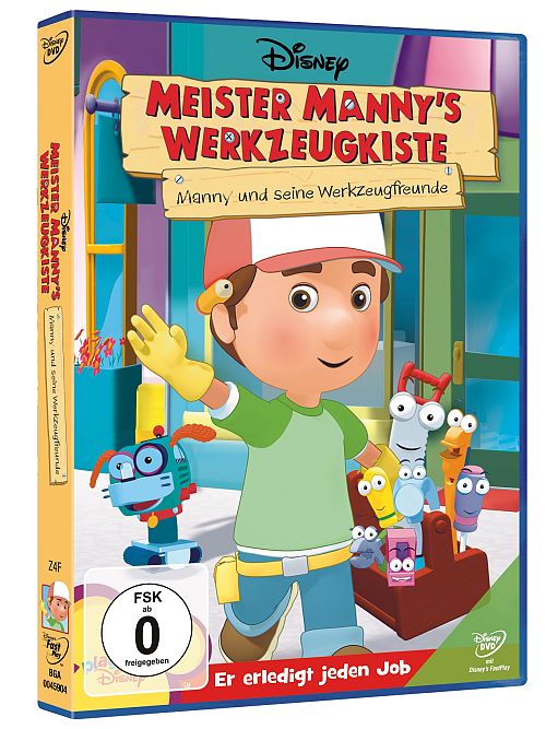 Meister Mannys Werkzeugkiste - Manny und seine Werkzeugfreunde [DVD]