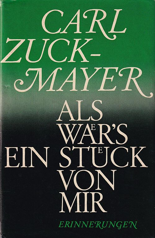 Als wär's ein Stück von mir