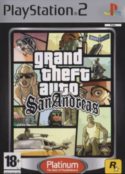 Grand Theft Auto - San Andreas [Sony PlayStation 2]