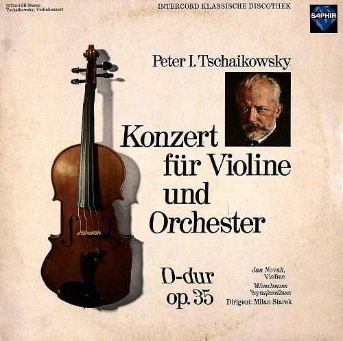 Peter I. Tschaikowsky ‎– Konzert Für Violine Und Orchester [Vinyl]