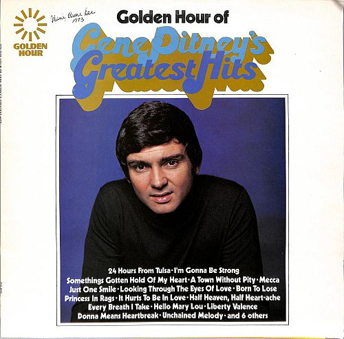 Golden Hour of Gene Pitney's Greatest Hits [Vinyl]