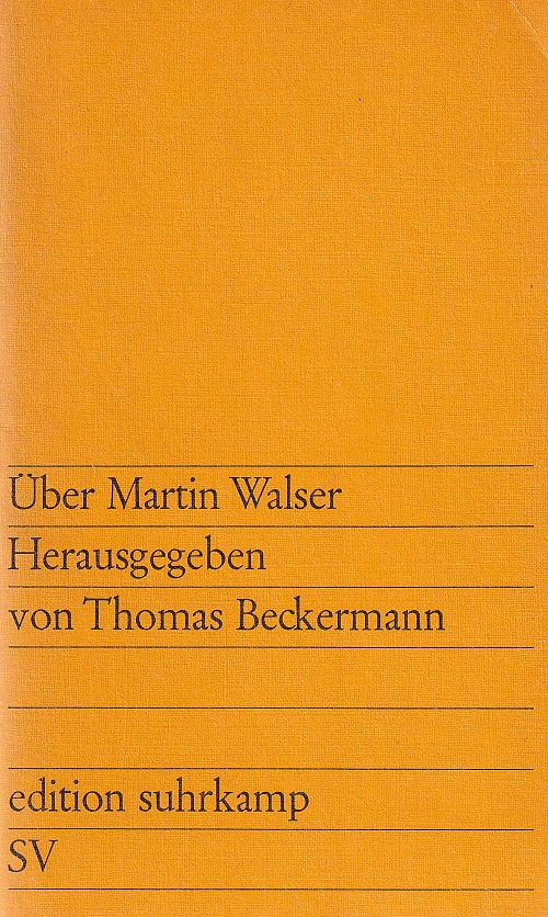 Über Martin Walser