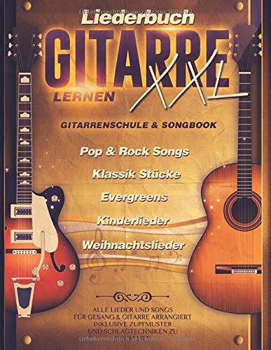 Liederbuch Gitarre Lernen XXL