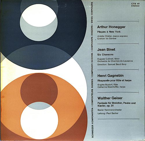 Schweizer Komponisten [Vinyl]