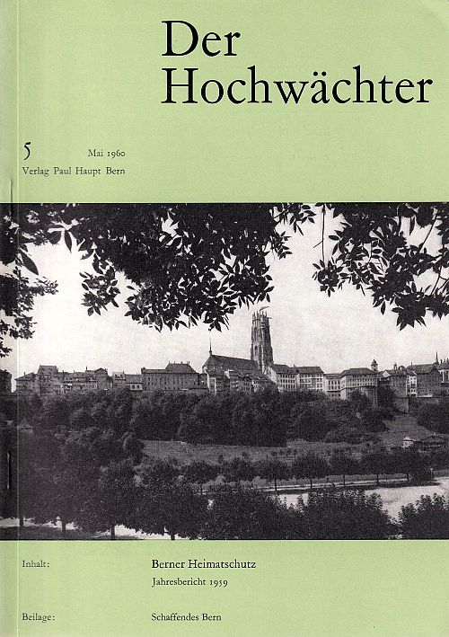 Der Hochwächter - Blätter für heimatliche Art und Kunst Nr. 5 1960
