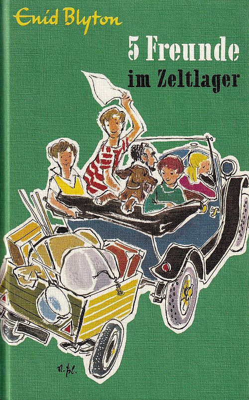 5 Freunde im Zeltlager