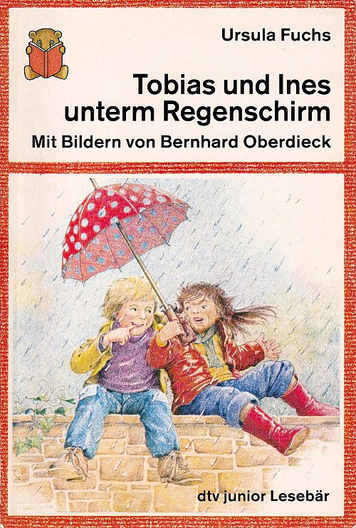 Tobias und Ines unterm Regenschirm
