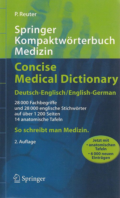 Springer Kompaktwörterbuch Medizin