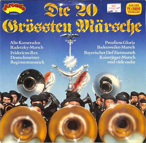 Die 20 Grössten Märsche [Vinyl]