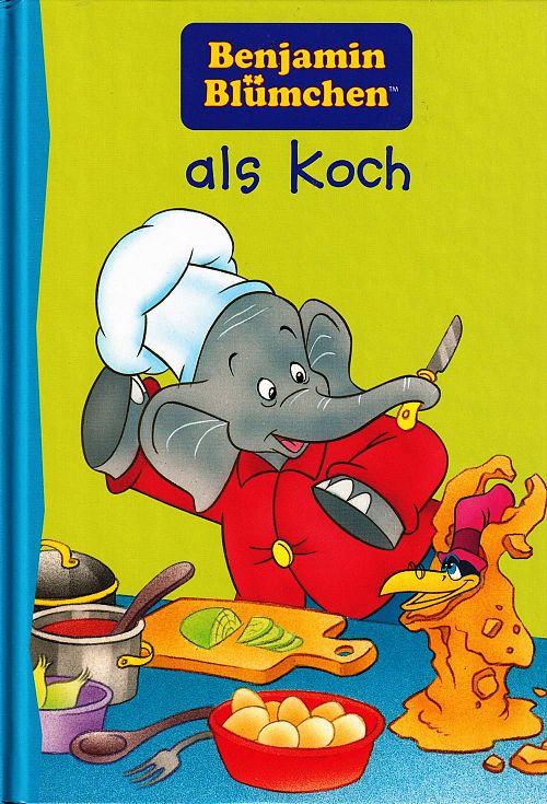 Benjamin Blümchen als Koch