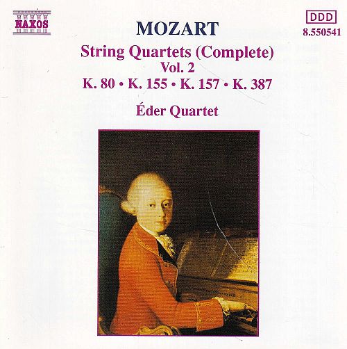 String Quartets (Complete) Vol. 2 - K. 80, 155, 157, 387 [CD]