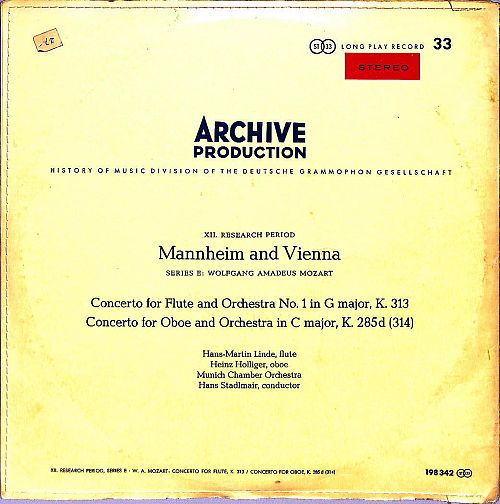 Archiv Produktion 1956-1982 [Vinyl]