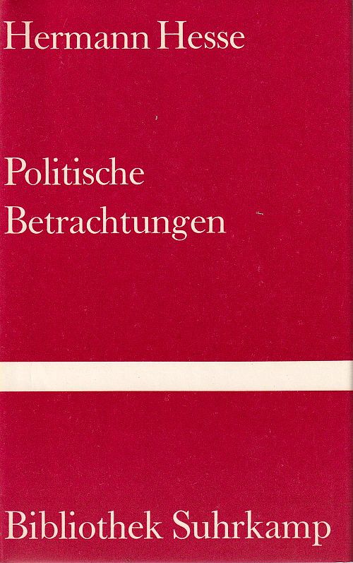 Politische Betrachtungen