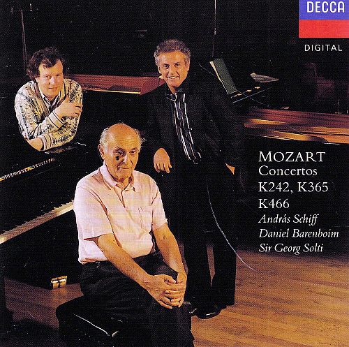 Concertos K242, K365, K466 [CD]